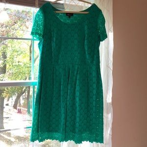 Scallop Eyelet Dress